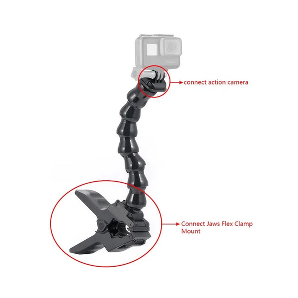 Jaws Clamp Spine Camera Mount