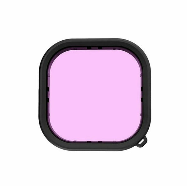 Purple Lens Waterproof Case Filter for GoPro Hero 12 / Hero 11 / Hero 10 / Hero 9
