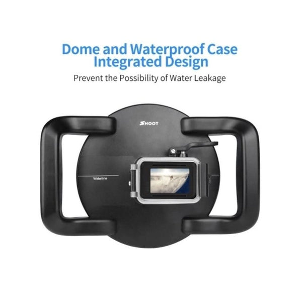 SHOOT Dual Handheld 6" Dome Port for Osmo Action