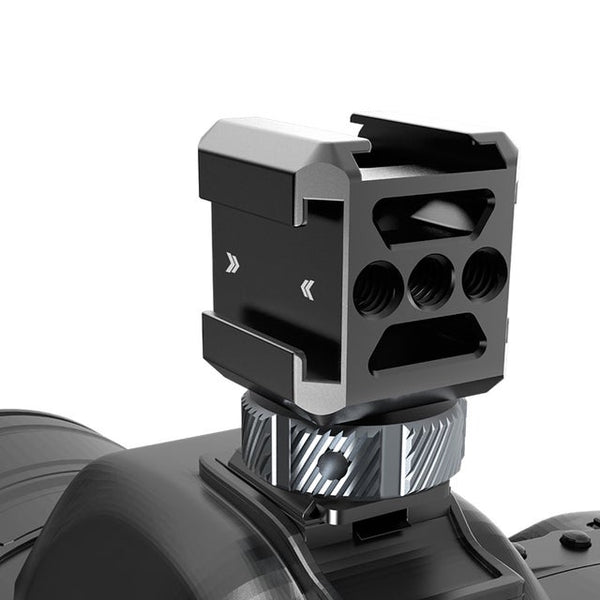 Three Head Cold Shoe Expansion Bracket for GoPro