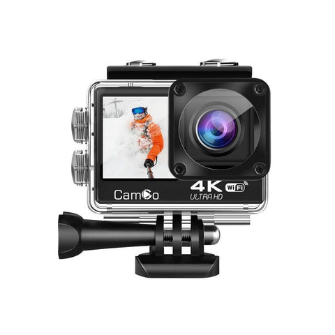 Action Camera 4K 30FPS, 16MP Waterproof Sports Cmaera for Sports Swimming