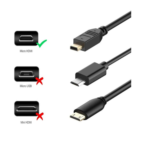 HDMI Cable for CamGo 4K / X 4K / Y 4K / Z 4K / Z2 5K / X 6K