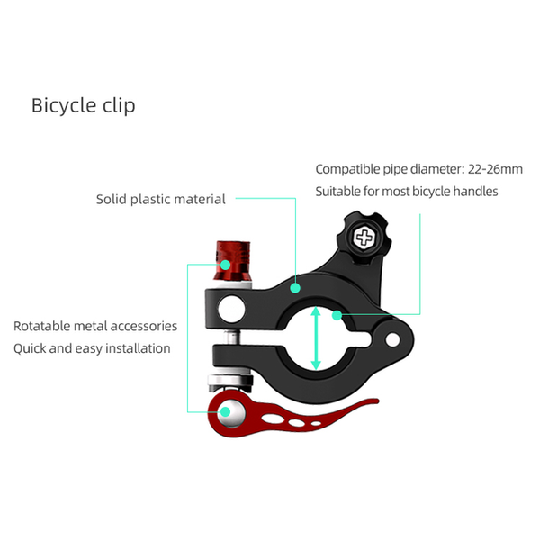 Bicycle Remote Control Holder for Mavic Mini / Mini SE / Mavic 2 / Pro / Air / Spark