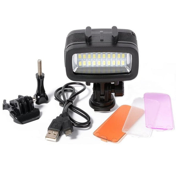 Waterproof LED Colour Camera Light