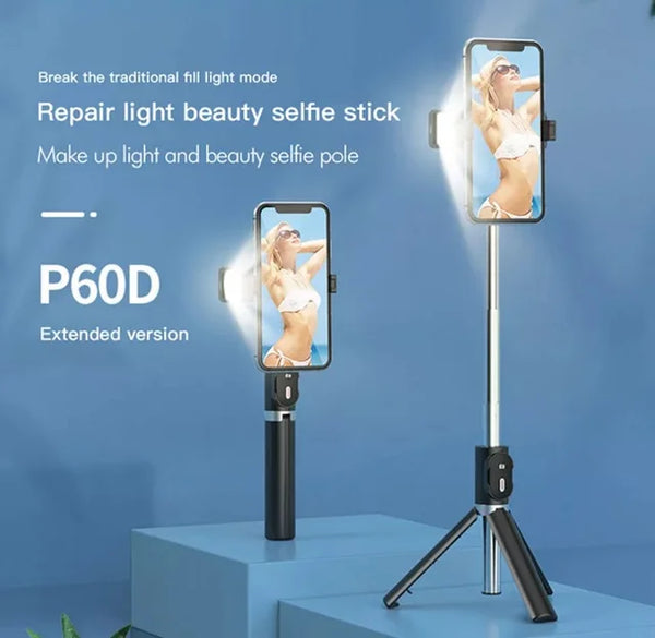 P60D Phone Wireless Selfie Stick