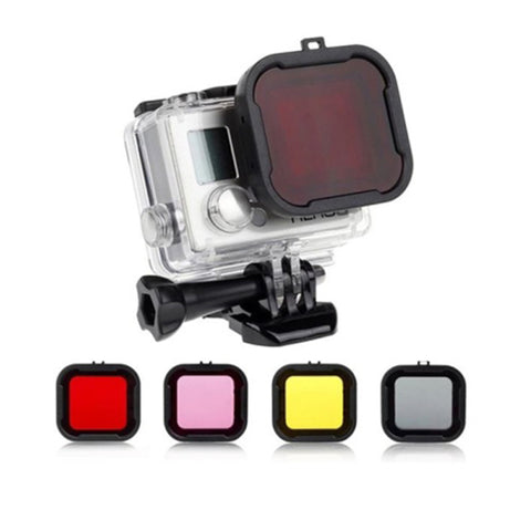 Diving Lens Filters For GoPro Hero 3+ & 4